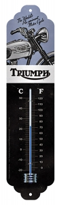 Metall-Thermometer---TRIUMPH-MOTORCYCLE