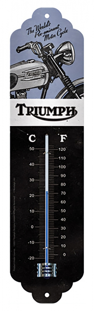 Bild 1 von Metall-Thermometer - TRIUMPH MOTORCYCLE