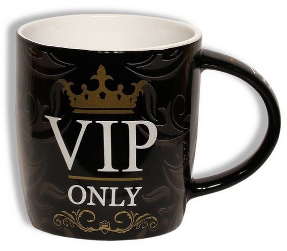 Bild 1 von Keramik Kaffeetasse - VIP ONLY