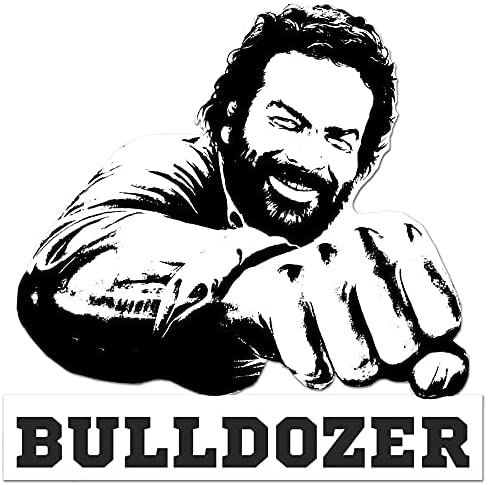 Bild 1 von Blechschild 3D - BUD SPENCER - BULLDOZER - 45 X 45 CM