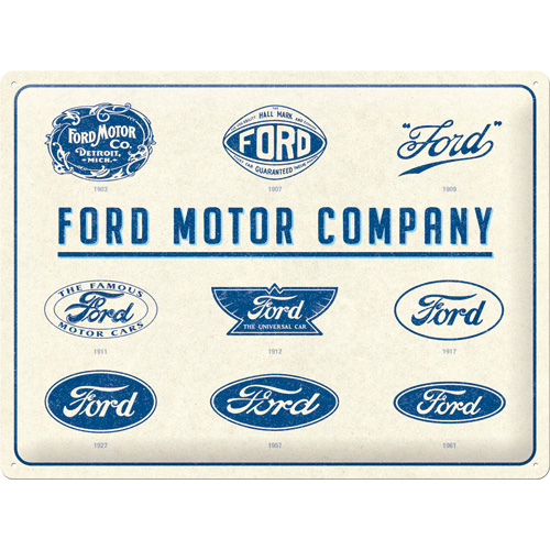 Bild 1 von Blechschild 3D - FORD MOTOR COMPANY 1903 - 1961