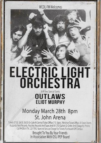 Bild 1 von Rusty Blechschild - ELECTRIC LIGHT ORCH. ST. JOHN ARENA-lieferbar in 3 versch. Grössen