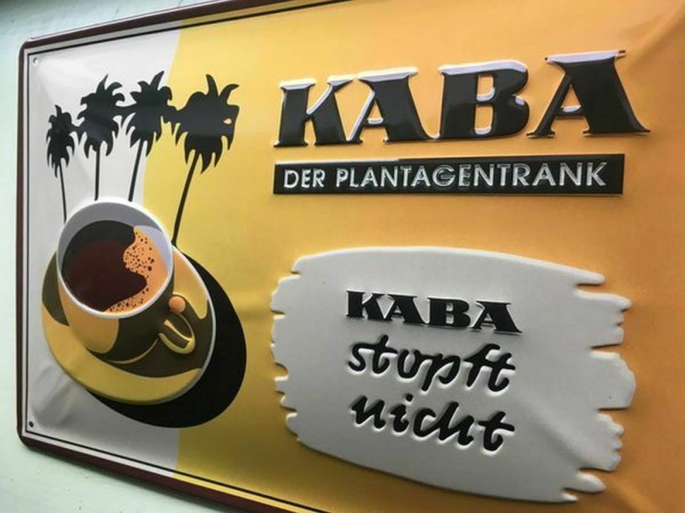 Bild 1 von Blechschild 3D - KABA DER PLANTAGENTRANK