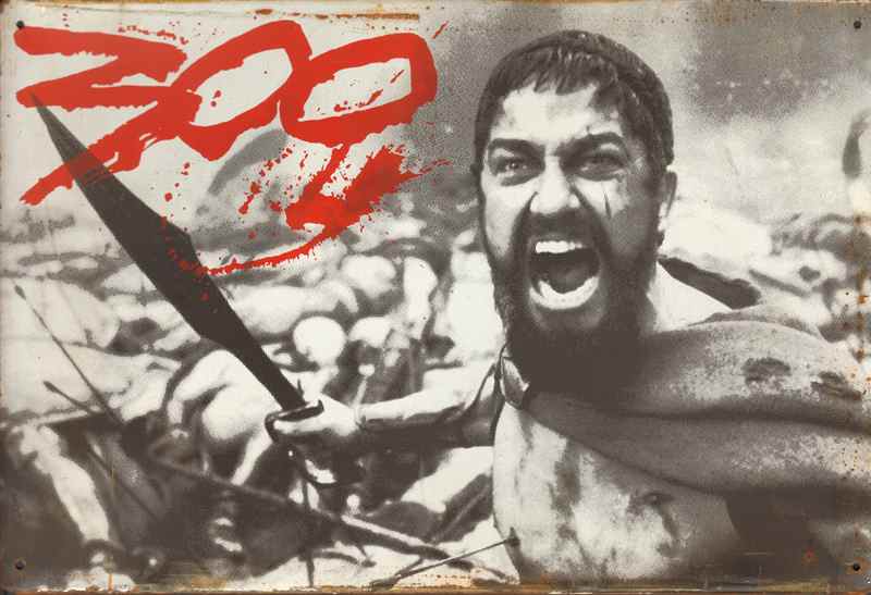 Bild 1 von Rusty Blechschild - 300 - THE MOVIE - lieferbar in 3 versch. Grössen