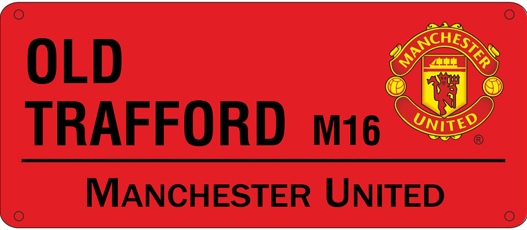 Bild 1 von Blechschild - FC MANCHESTER UNITED - in 2 versch. Farben