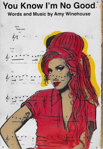 Bild 1 von Rusty Blechschild - AMY WINEHOUSE - YOU KNOW I M NO GOOD MUSIC ART