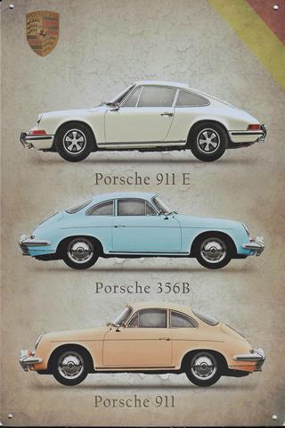 Bild 1 von Rusty Blechschild - PORSCHE SERIES 911 / 911 E + 356 B