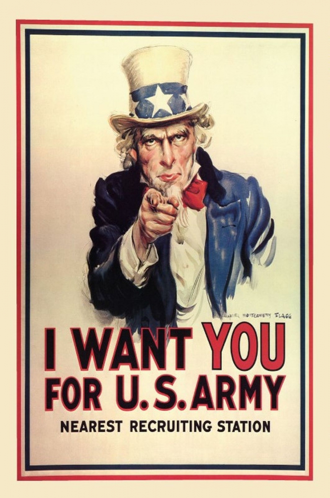 Bild 1 von Blechschild - I WANT YOU FOR U.S.ARMY
