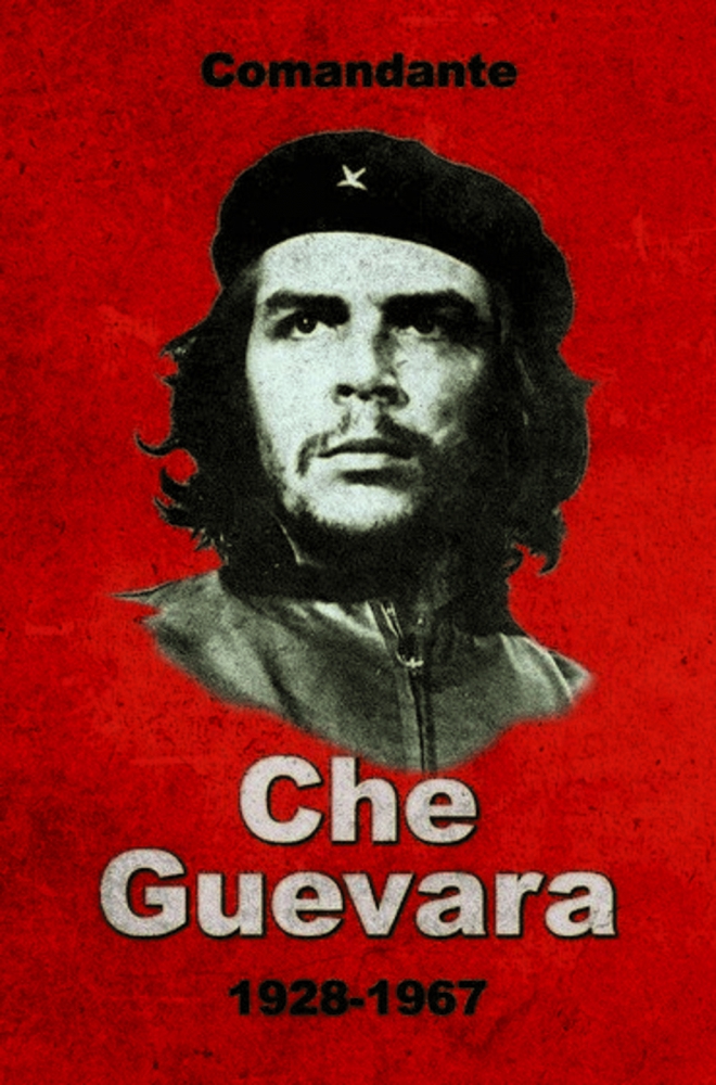 Bild 1 von Blechschild-CHE GUEVARA 1928-1967 - COMMANDANTE - ROT