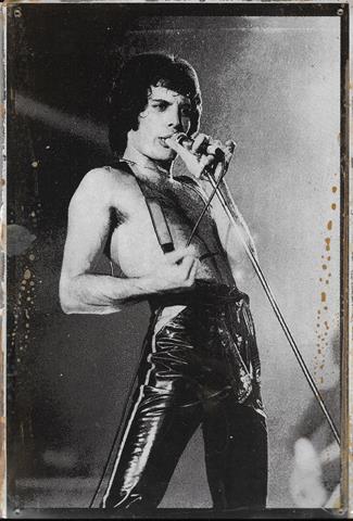 Bild 1 von Rusty Blechschild - FREDDIE MERCURY-ON STAGE TOPLESS-