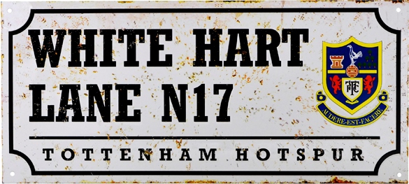 Bild 1 von Blechschild - FC HOTTENHAM HOTSPUR - IN 2 VERSCH. FARBEN