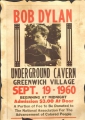 Concert Poster - BOB DYLAN - GREENWICH VILLAGE