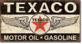 Rusty Blechschild - TEXACO MOTOR OIL GOSOLINE