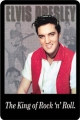 Nostalgie Blechschild - ELVIS PRESLEY - KING OF ROCK N ROLL