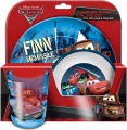 3-ER DISNEY CARS Set mit Teller/Schüssel und Tasse im Set