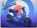 Nostalgie Blechschild - VESPA TARGET