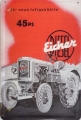 Nostalgie Blechschild - EICHER DIESEL TRAKTOR 45 PS