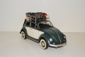 Blechmodell - VW KÄFER MODELL 1950 MIT DACHGEPÄCK