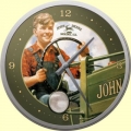 Nostalgie Wanduhr - JOHN DEERE - BOY