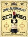 Nostalgie Blechschild - JAMES BUCHANAN WHISKY