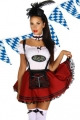 Bild 1 von DIRNDL HILDE - ROT/WEISS - ONE SIZE