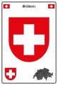 Bild 2 von Blechschild - DIV. KANTONS WAPPEN - CH / BRD / A