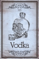 Blchschild - VODKA 1925 - BRAUN GRAU