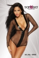 BODY AUS NETZGEWEBE - MOD 18 105 - ONE SIZE SCHWARZ