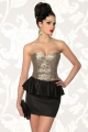Bild 1 von VINTAGE KLEID MIT PAILLETTEN - SCHW/GOLD - IN DIV. GRÖSSEN