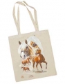 Baumwoll Shoppingtasche - PFERDE - HAFLINGER NILSON