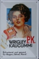 Nostalgie Blechschild - WRIGLEY KAUGUMMI