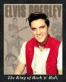 Nostalgie Blechschild - ELVIS PRESLEY - KING OF ROCK N ROLL