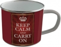 Bild 1 von Emaille Becher - KEEP CALM AND CARRY ON