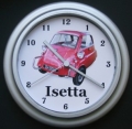 Design Classic Car Wanduhr - ISETTA BMW BUBBLECAR