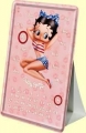 Nostalgie Blechkarte - BETTY BOOP KALENDER