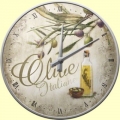 Nostalgie Wanduhr - OLIVE ITALIANE