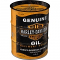 Oel-Fass Spardose - HARLEY DAVIDSON GENUINE OIL