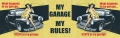 Bild 2 von Emaille Becher - MY GARAGE - MY RULES