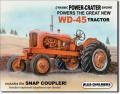 Blechschild - TRACTOR ALLIS CHALMERS WD45