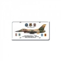 Blechschild - F-16 C FIGHTING FULCRUM