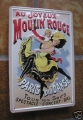 Blechschild - AU JOY EUX MOULIN ROUGE CABARET