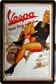 Blechschild - VESPA - FROM ITALY WITH LOVE