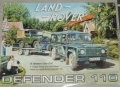 Nostalgie Blechschild XXL - LAND ROVER DEFENDER 110