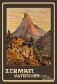 Blechschild - ZERMATT MATTERHORN