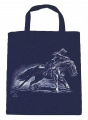 Baumwoll-Shoppingtasche - PFERDE - WESTERNREITEN