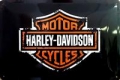 Nostalgie Blechschild - HARLEY DAVIDSON - LABEL QUER