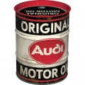 Oelfass-Design Spardose - ORIGINAL AUDI MOTOR OIL