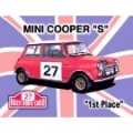 Nostalgie Blechschild - MINI COOPER S