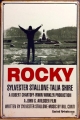 Rusty Blechschild-ROCKY - 20X30CM