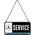 Metall-Hängeschild - MERCEDES-BENZ - SERVICE